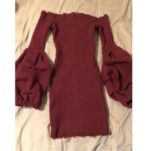 Strapless Mini Dress